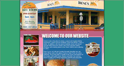 Desktop Screenshot of irenescafe.com